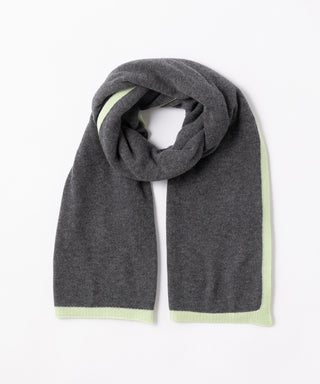Mesh cashmere stole