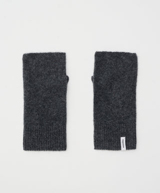 Sheer cashmere warmer short 25aw