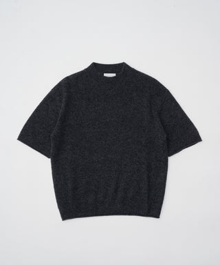 Sheer cashmere short sleeve