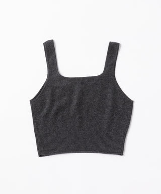 Sheer cashmere camisole