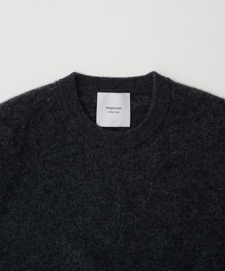 Sheer cashmere crew