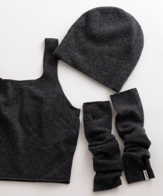 Sheer cashmere camisole