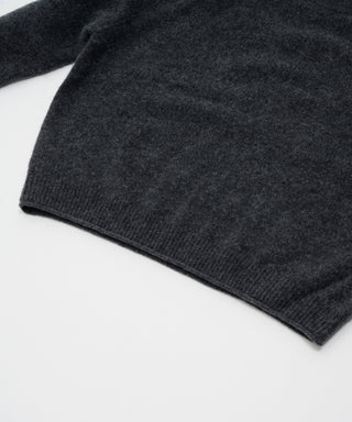 Sheer cashmere crew