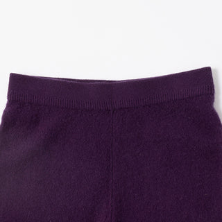 Sheer cashmere pants