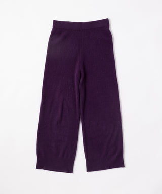Sheer cashmere pants