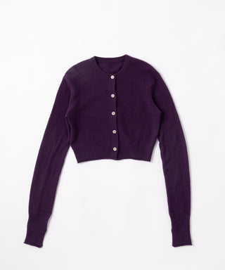 Sheer cashmere cardigan
