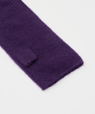 Sheer cashmere warmer short 25aw