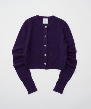Sheer cashmere cardigan