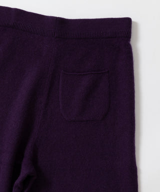 Sheer cashmere pants