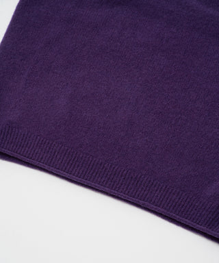 Sheer cashmere short sleeve
