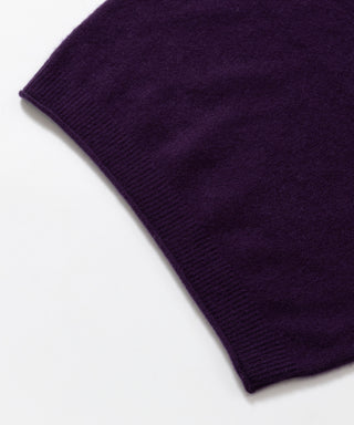 Sheer cashmere crew