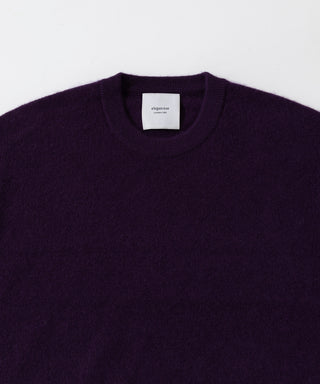 Sheer cashmere crew