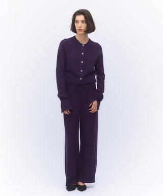 Sheer cashmere cardigan