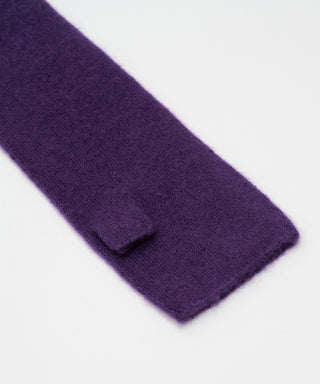 Sheer cashmere warmer long