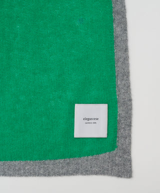 Mesh cashmere stole