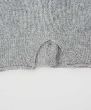 Sheer cashmere cardigan