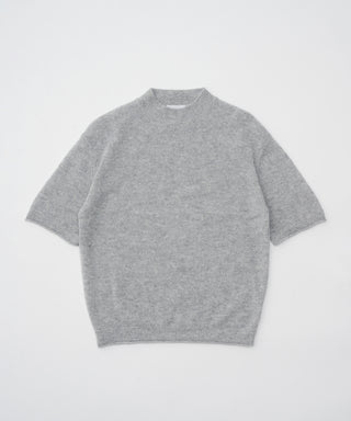 Sheer cashmere short sleeve