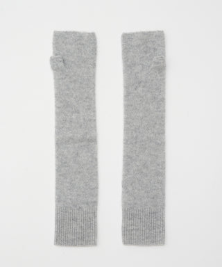 Sheer cashmere warmer long