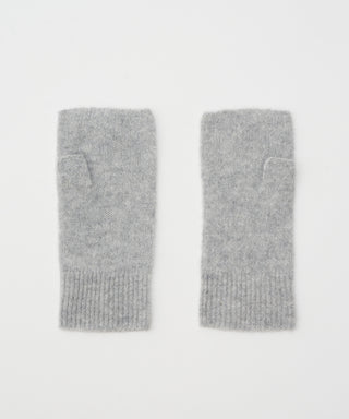 Sheer cashmere warmer short 25aw