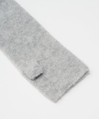 Sheer cashmere warmer long