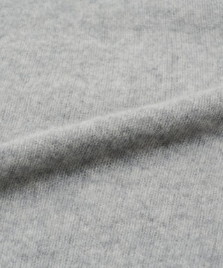 Sheer cashmere crew