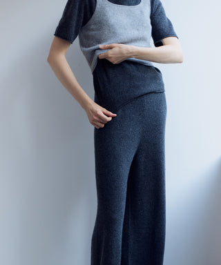 Sheer cashmere camisole