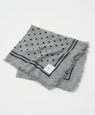 Cashmere dots scarf