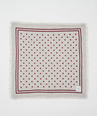 Cashmere dots scarf