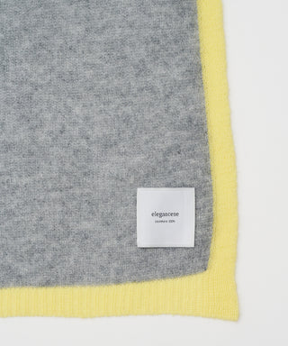 Mesh cashmere stole
