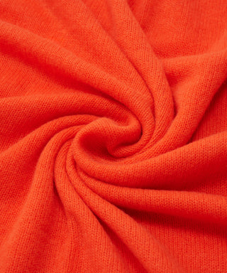Mesh cashmere stole