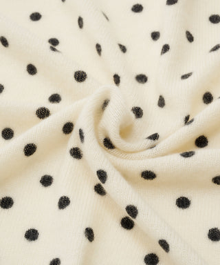 Cashmere dots scarf