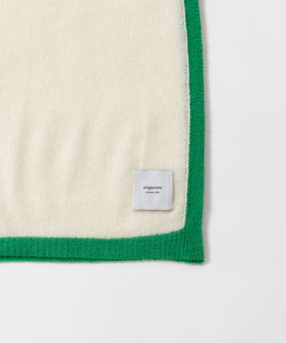 Mesh cashmere stole